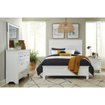 Blair Farm Queen Bed WHITE