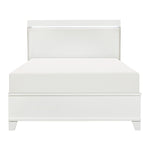 Kerren Queen Bed W/LED WHITE