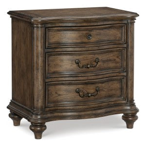 Heath Court Night Stand BROWN OAK
