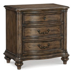 Heath Court Night Stand BROWN OAK