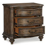 Heath Court Night Stand BROWN OAK