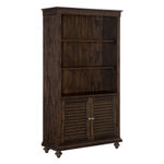 Cardano 73"H Bookcase DRIFTWOOD CHARCOAL