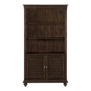 Cardano 73"H Bookcase DRIFTWOOD CHARCOAL