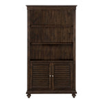 Cardano 73"H Bookcase DRIFTWOOD CHARCOAL