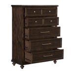Cardano 5 Drawer Chest CHARCOAL