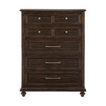 Cardano 5 Drawer Chest CHARCOAL