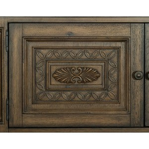 Rachelle 5 Drawer Chest PECAN