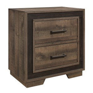 Ellendale Night Stand RUSTIC MAHOGANY
