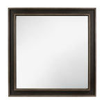 Ellendale Dresser Mirror RUSTIC MAHOGANY/DARK EBONY