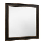 Ellendale Dresser Mirror RUSTIC MAHOGANY/DARK EBONY