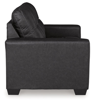 Barlin Mills Loveseat CARBON