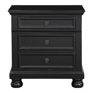 Laurelin Night Stand BLACK
