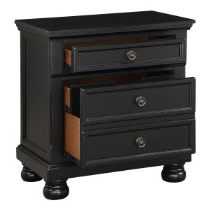 Laurelin Night Stand BLACK