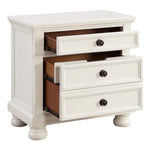 Laurelin Night Stand WHITE