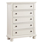 Laurelin 5 Drawer Chest WHITE