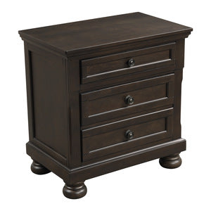 Begonia Night Stand GREYISH BROWN