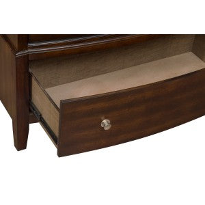 Cotterill 5 Drawer Chest DARK CHERRY