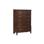 Cotterill 5 Drawer Chest DARK CHERRY