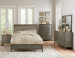 Cotterill Queen Bed GREY