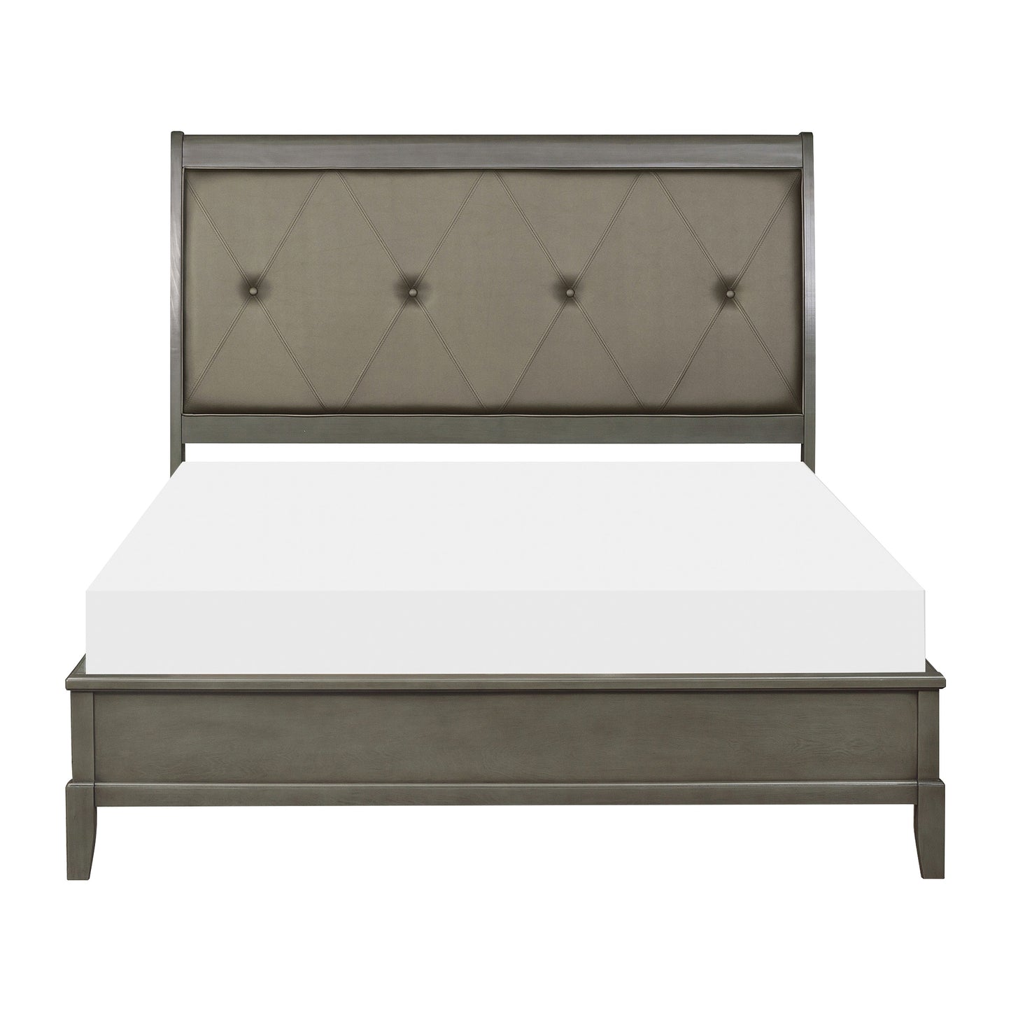 Cotterill Queen Bed GREY