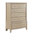 Cotterill 5 Drawer Chest BEIGE