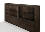 Chesky Queen Storage Platform Bed WARM EXPRESSO