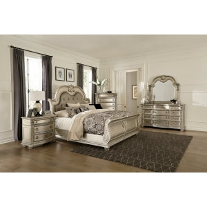 Cavalier Dresser Mirror SILVER