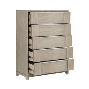 McKewen 5 Drawer Chest LITE GREY