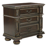 Catalonia Night Stand DARK CHERRY