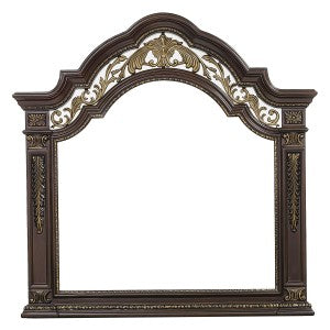 Catalonia Dresser Mirror DARK CHERRY