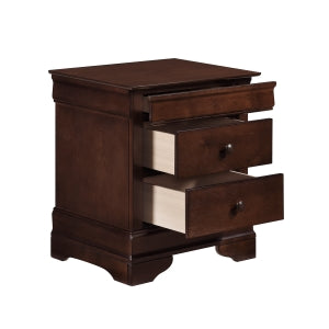 Abbeville Night Stand DARK CHERRY