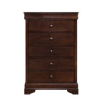 Abbeville 6 Drawer Chest DARK CHERRY