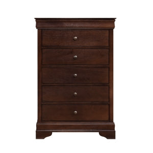 Abbeville 6 Drawer Chest DARK CHERRY