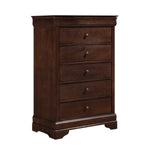 Abbeville 6 Drawer Chest DARK CHERRY