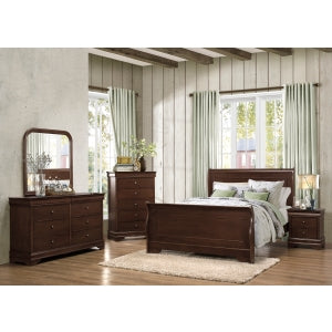 Abbeville Dresser Mirror DARK CHERRY