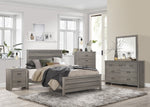 Waldorf Queen Bed DARK GREY