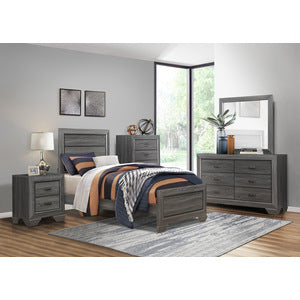 Twin Beechnut Bed GREY
