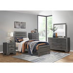 Twin Beechnut Bed GREY
