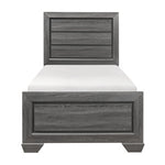 Twin Beechnut Bed GREY