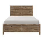 Mandan Queen Bed WEATHERED PINE