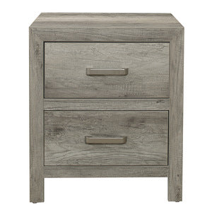 Mandan Night Stand WEATHERED GREY