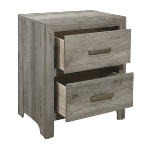 Mandan Night Stand WEATHERED GREY