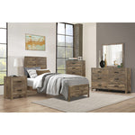 Mandan Twin Bed WEATHERED PINE