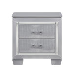 Allura Night Stand Silver
