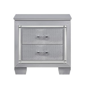 Allura Night Stand Silver
