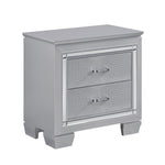 Allura Night Stand Silver