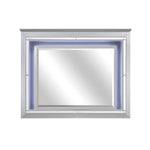 Allura Dresser Mirror W/LED - SILVER