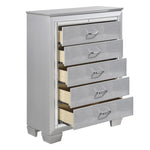 Allura 5 Drawer Chest SILVER