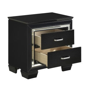 Allura Night Stand BLACK