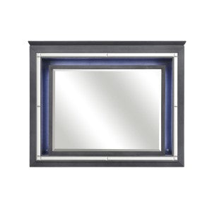 Allura Dresser Mirror W/LED - GREY